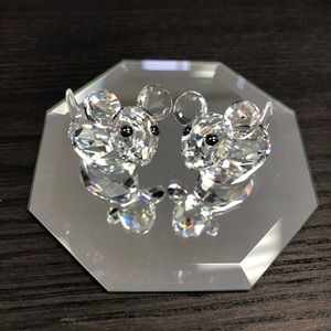 Swarovski Lovlot Collectible Mice Joe & Harry